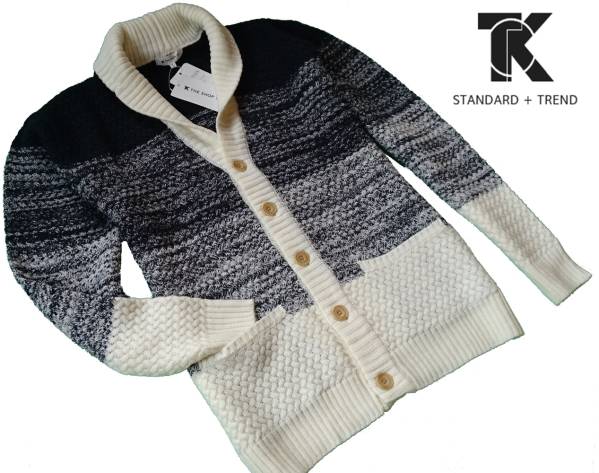 タケオキクチ THE SHOP TK バスケット編みカーディガン/新品/XL