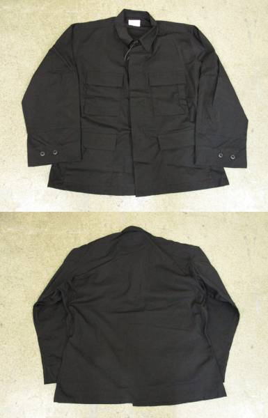 デッドストック 90s 米軍実物 US ARMY SPECIAL FORCES 特殊部隊 BLACK 357 BDU リップストップジャケット /N1 G1 MA1 L2B