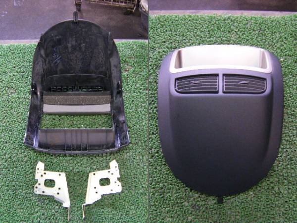 平成21年 パッソ DBA-KGC10 純正オーディオパネル ステー付き