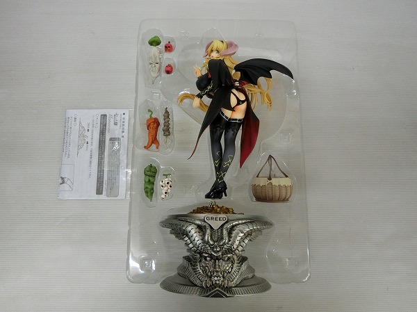 開封 ホビージャパン 1/8 魔王崇拝型コンテンツ 七つの大罪 マモン 強欲の像 /フィギュア