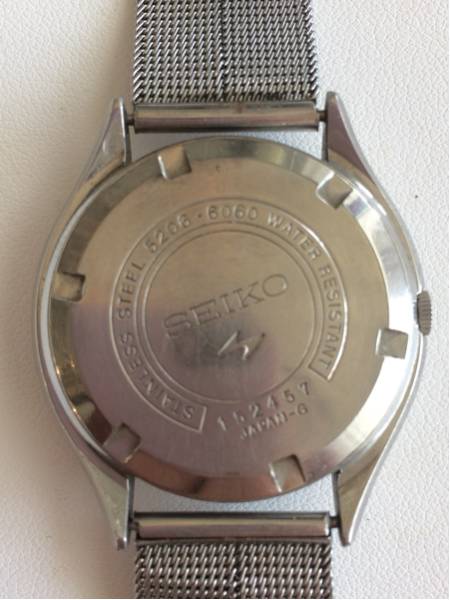 セイコー LM ロードマチック スペシャル 5206-6060 23石 稼働してますがジャンク品扱いで