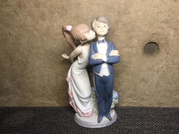 1円】リヤドロ LLADRO リアドロ 男女ペア 陶器人形 20cm RA-04