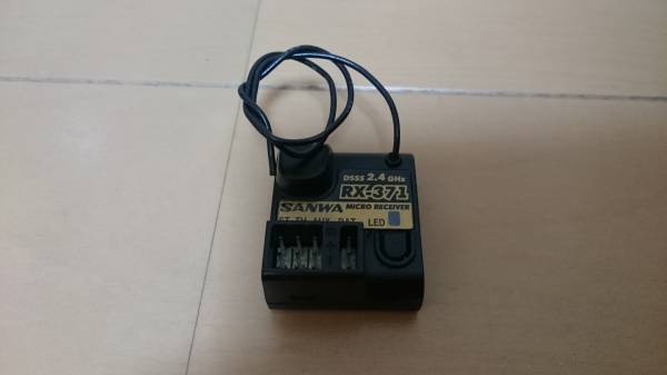 SANWA サンワ MX-3X＆RX-371(2.4G送受信機) 中古完動品。 SANWA サンワ |