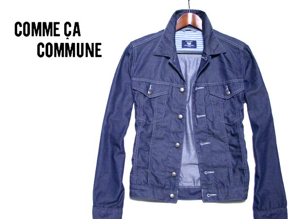  コムサコミューン 薄手 デニムジャケット シンチバック インディゴ COMME CA COMMUNE ファイブフォックス(ジャンパー、ブルゾン)｜売買されたオークション情報、yahooの商品情報をアーカイブ公 男性用