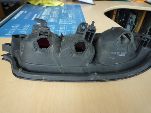 RX-7 FD3S 後期 リア テールランプ 左 中古 テールライト コンビランプ マツダ [1125] RX-7 FD3S - 1UPJ-61981536]RX-7(FD3S 後期型テールランプ左側(中古) RX