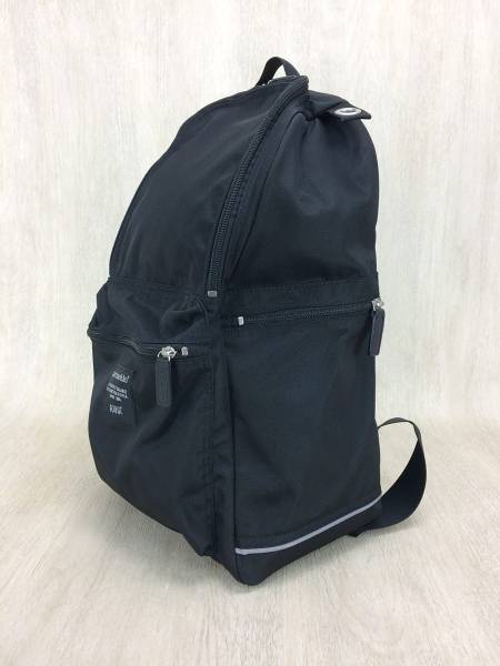 marimekko◆リュック/ナイロン/BLK/無地 販売済み marimekko◇リュック&frasl;ナイロン&frasl;BLK&frasl;無地&frasl;026994