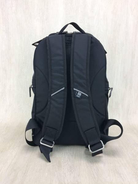 marimekko◇BUDDY&frasl;リュック&frasl;ナイロン&frasl;BLK&frasl;026994 marimekko◆リュック/ナイロン/BLK/無地 ベスト