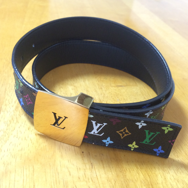 LOUIS VUITTON ルイヴィトン マルチモノグラムベルト ハワイDFS購入