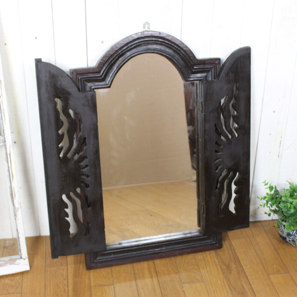 李朝家具 木製 収納箱 木箱 時代物 八角箱 李朝 木工 木 金具 韓国美術
