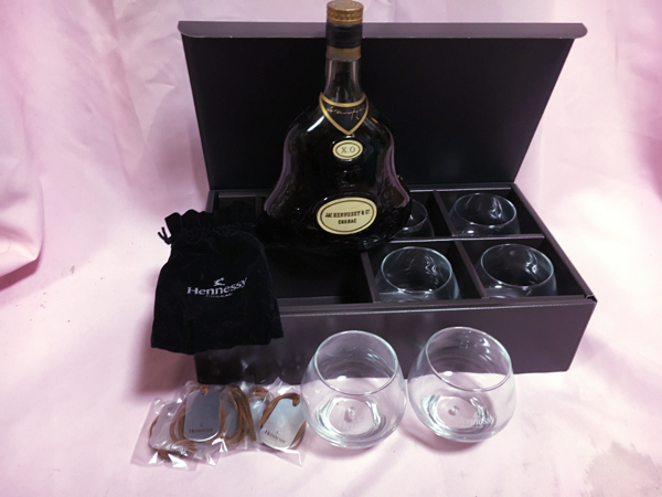 美品！JA's HENNESSY ジャズ ヘネシー XO 金キャップ グリーンボトル