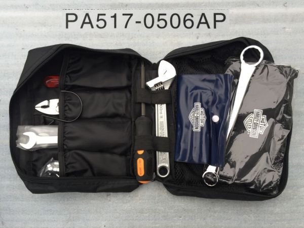 【新品】Harley-Davidson 純正　工具セット バック ポーチ Harley-Davidson の純正工具セット バッグ ハーレー 純正車載工具