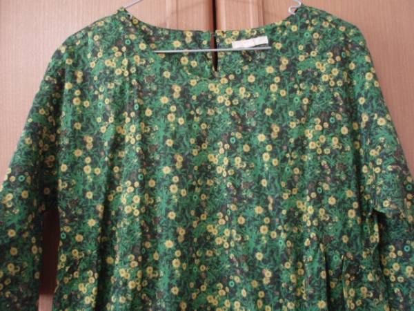 スタジオクリップ　リバティープリントワンピース　美品