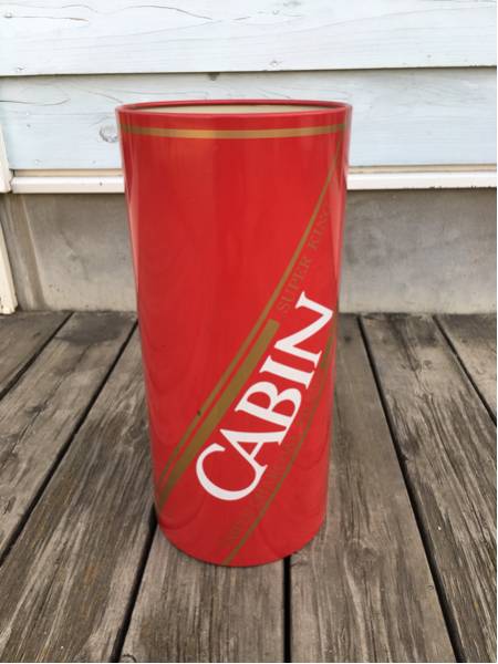 キャビン CABIN スチール ゴミ箱 昭和レトロ(雑貨)｜売買された