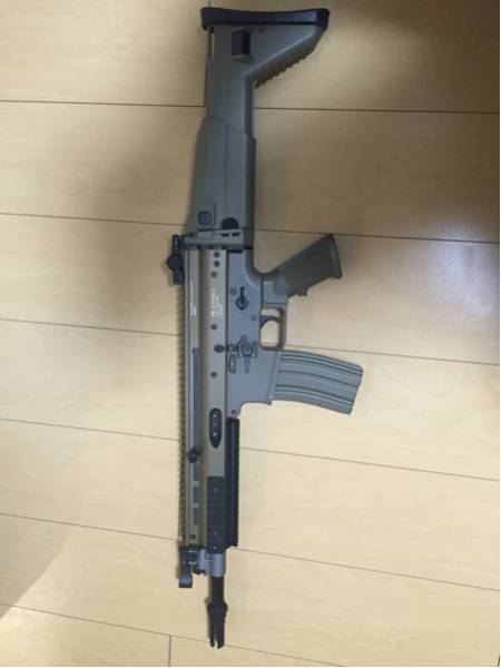 東京マルイ製次世代電動ガンSCAR-L(中古品)+おまけ 東京マルイ製次世代
