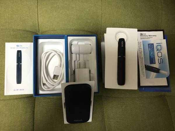アイコス ネイビー 中古 美品 IQOS