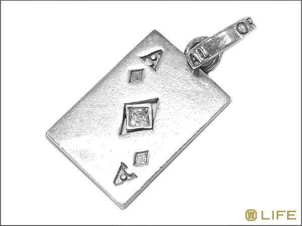 即決/ ROYAL ORDER ロイヤルオーダー ACE OF DIAMOND トップ シルバー 
