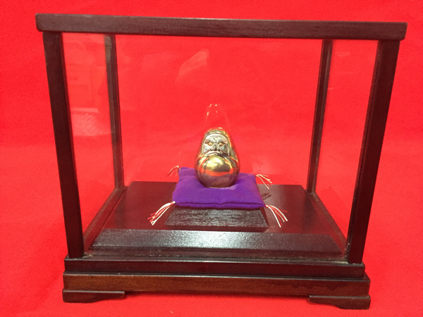 銀製 達磨 だるま 置物 刻印あり