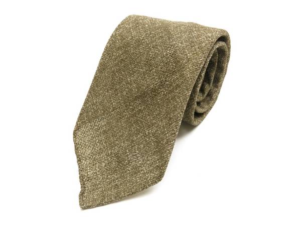 新品 タイ ユア タイ TIE YOUR TIE スフォデラータ ソリッド コットンネクタイ ブラウン H7055