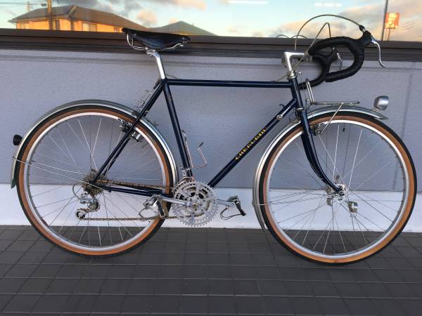 美品 CHERUBIM(ケルビム)ランドナー 650B クロモリ(検)今野 ロード