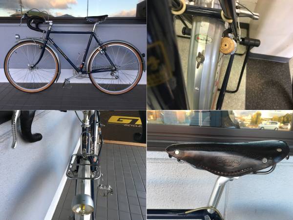 美品 CHERUBIM(ケルビム)ランドナー 650B クロモリ(検)今野 ロード