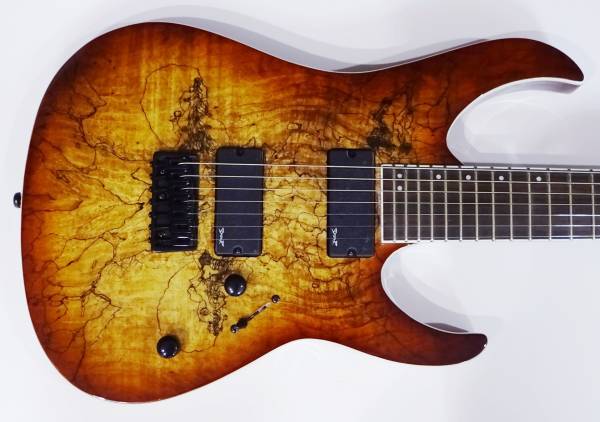 1円スタート 7弦ギター SPEAR GUITAR ストラトキャスタータイプ 動作