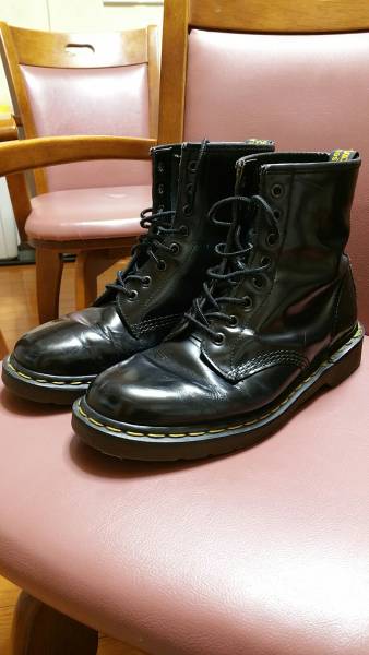 ☆ドクターマーチン 8ホール UK8 英国製 ブラック ☆