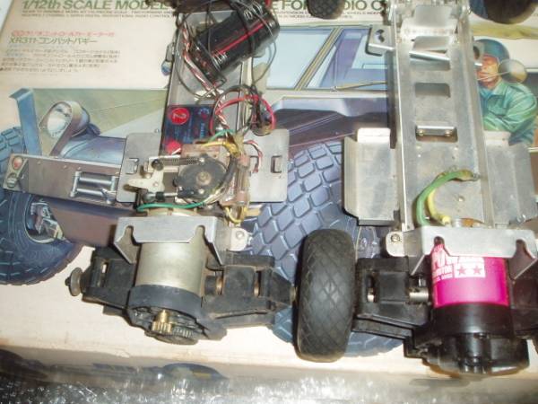 タミヤ、XR311コンバットバギー箱付き