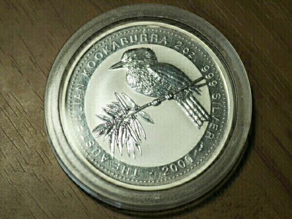 Kookaburra 0 2000年 2ドル銀貨 オーストラリア 1 2オンス ミレニアム