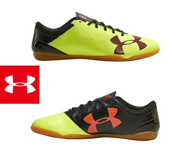 新品・箱入り≪サイズ26.0cm≫YEL【アンダーアーマー】SFフラッシュ2.0 IN-G フットサルシューズ（屋内用）1288381-731