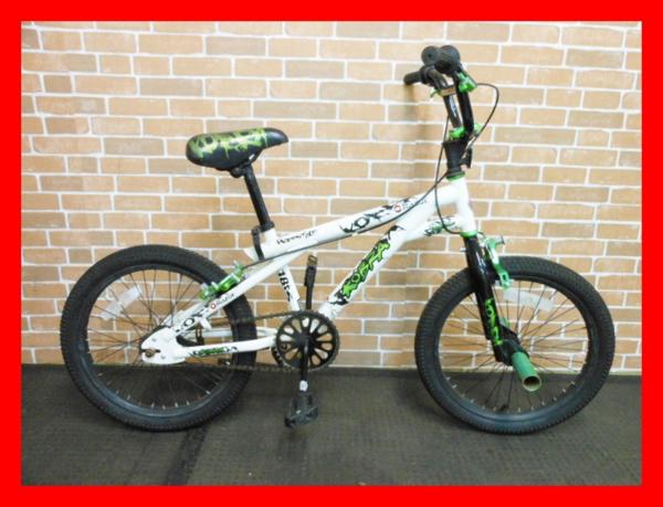 B><BR><BR>商品名：BMX ジャイロ搭載20インチモデル<BR>サイズ：約、W145×D59×H88cm<BR>カラー：マットブラック(つや消しブラック)<BR>配送費用：<BR>その他全国一律  　４５００円<BR>北海道　　　　　 ６５００円<BR>※但し、沖縄や離島などの特別地域などは別途運送会社などにお見積もりとなります。<BR>備考：<BR>※本製品は組立式の状態での出荷となりご到着後、落札者様自身で組立てなどをして頂く必要がございます。サドルやグリップなどのデザインについては若干の仕様変更がある場合がございます。<BR>※未使用品ですが倉庫会社の過剰在庫品や展示商品や長期保管商品などになり発送時の外箱が不足している場合がございますのでその場合はエアパッキンなどで簡易梱包での発送となります。<BR>※同梱不可となります。<BR><BR>【自転車防犯登録のお願い】<BR>自転車購入時や友人等から譲り受けた場合は法律(自転車法第12条第3項)で防犯登録を行う事が義務付けられています。最寄りの自転車販売店で必ず手続きをお願いします。<BR><BR><CENTER><img loading=
