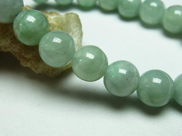 誠安◆糸魚川翡翠ブレスレット9mm[T335-2092]