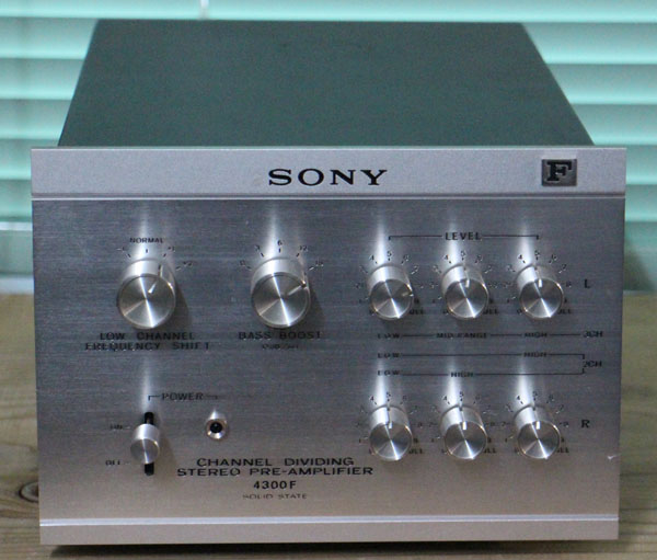 SONY コントロールアンプ TA-4300F ジャンク品