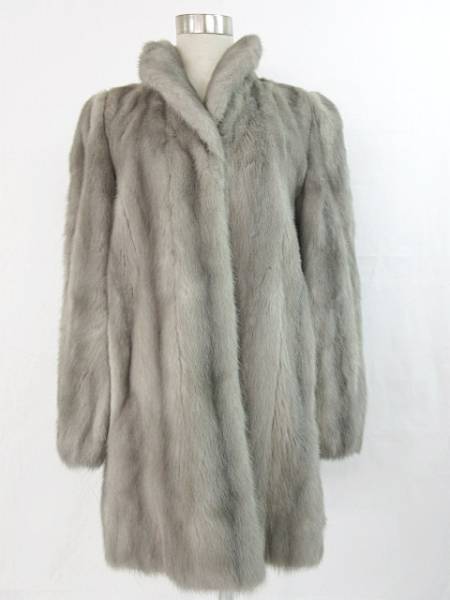 毛皮コート ミンク レディース 11号 FUR FLASH MOONBAT レディース 