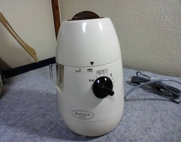 臼式お茶粉末器 ティープルL-100 ジャテックス（小型業務用） 新品 臼式