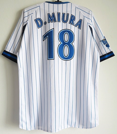 横浜DeNAベイスターズ ホームレプリカユニフォーム＃18三浦大輔 O