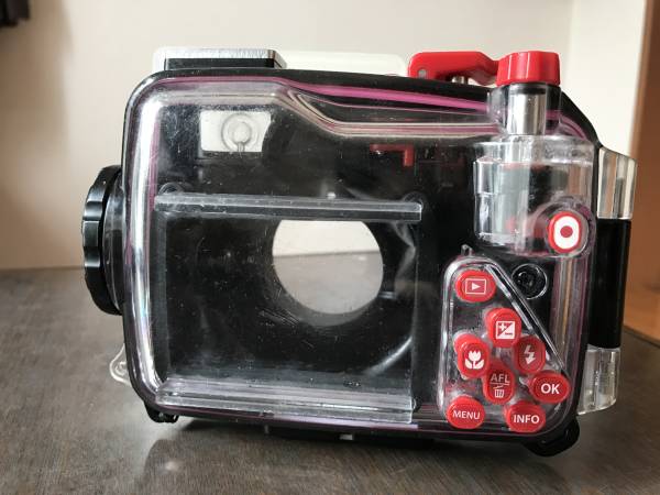 中古品 OLYMPUS XZ-1 ハウジング OLYMPUS XZ-1本体、水中ハウジングPT 