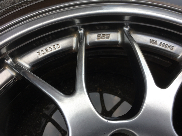 FD3S純正BBS FD3S RX-7 スピリットR ホイール2本 BBS 2本(純正品)