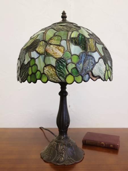 ステンドグラス テーブルスタンド ライト ランプ 照明 / アンティークスタイル