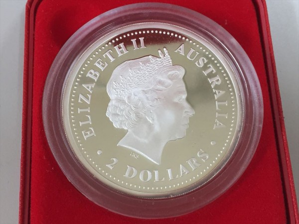 C720☆2006年 オーストラリア 2ドル銀貨 2オンス☆ オセアニア 硬貨