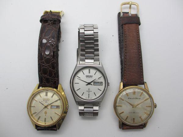 WH9L3 SEIKO セイコー Lord Marvel ロードマーベル TYPE Ⅱ 23石 QR 3点まとめ