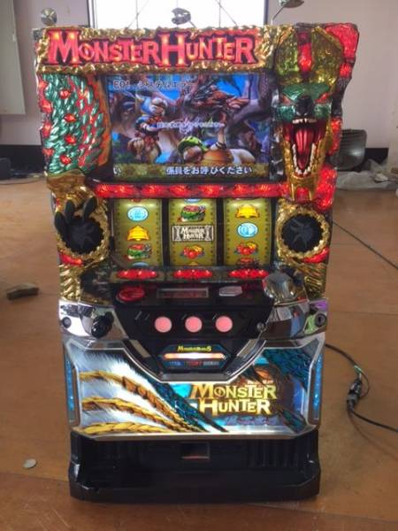 動作未確認 アミューズ用 スロット実機 パチスロモンスターハンター月