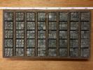 ◆活版印刷 活字 360個 ◆