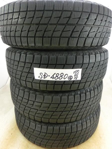 SD-4880 溝あり 中古スタッドレス ブリヂストン ICEPARTNER 195/65R15