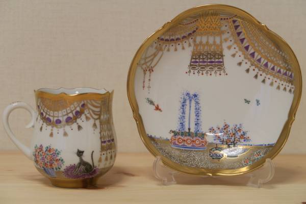 マイセン アラビアンナイト カップ &ソーサー 1級品 Meien 最高傑作 Grosser Ausschnitt & Heinz Werner