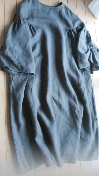 ネストローブ◆リネンバタフライワンピース◆美品