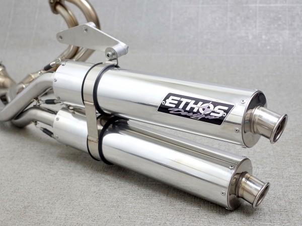 ETHOS Design マフラー RVF400 NC35 検）HRC Jha TSR 無限 エトス