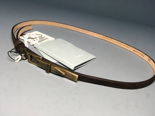 新品　マーロmalo(伊)レディ―スベルト茶80㎝用（74～81.5㎝対応