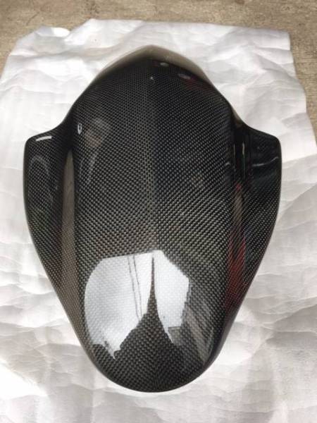 GSX1300R 99-07年 ハヤブサ カーボン調フロントフェンダー A-TECH