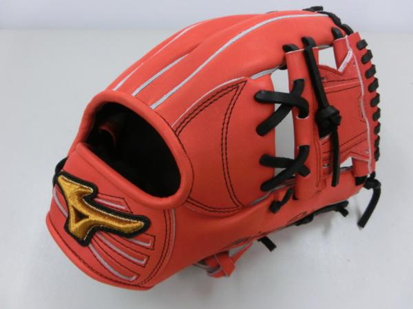 ミズノプロ mizuno pro オーダー order 硬式用野球グローブ オレンジ
