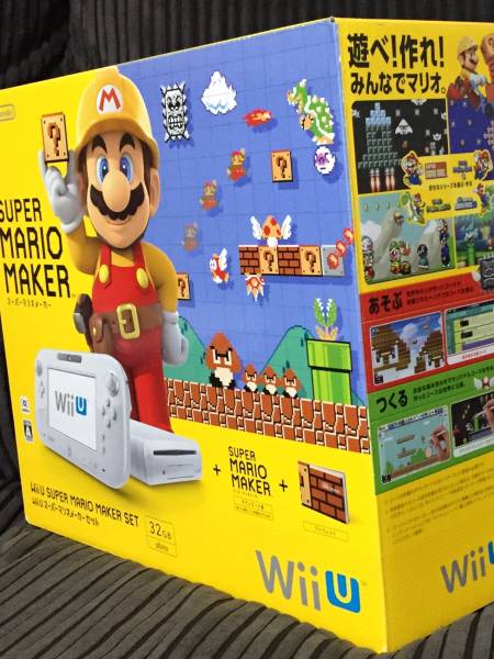 WiiU マリオメーカーセット➕スプトゥーン➕マリオカート8 WiiUマリオメーカーセット本体、スプラトゥーン、マリオカート8